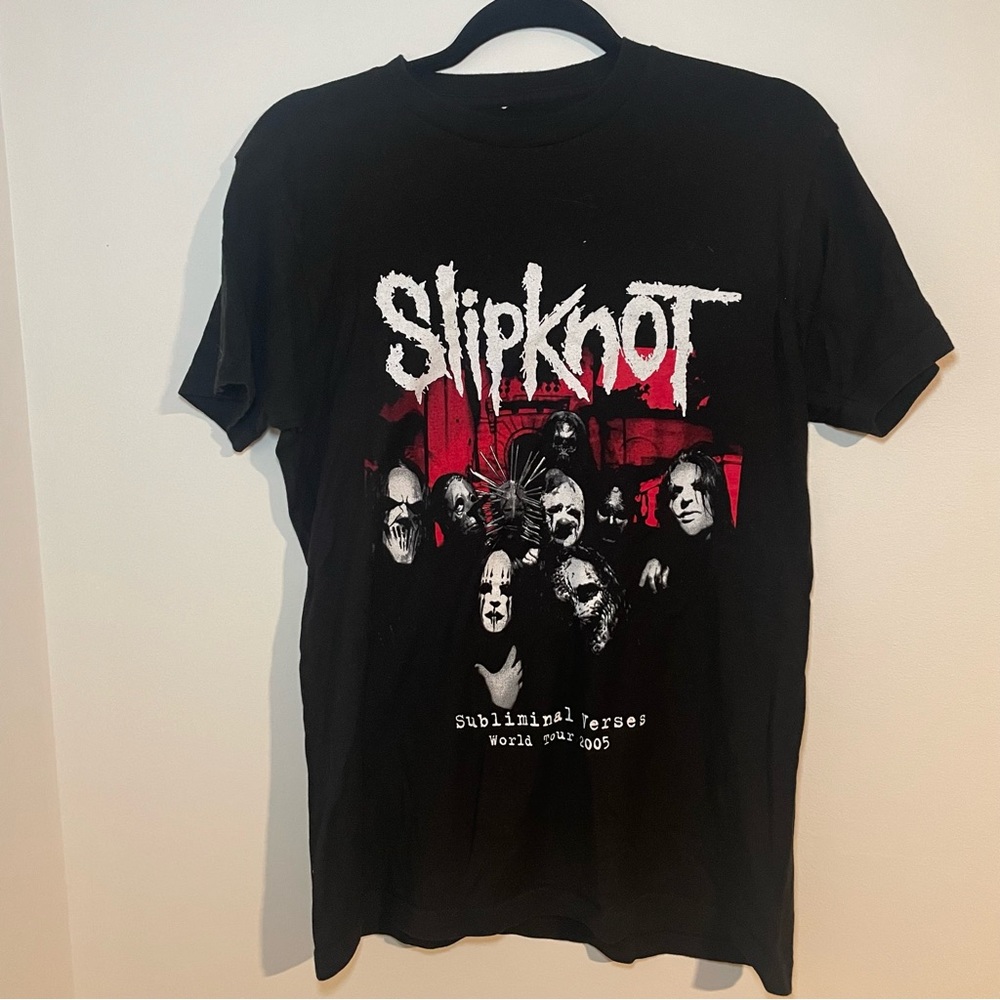 SlipKnot 2005 Tour T-shirt- medium